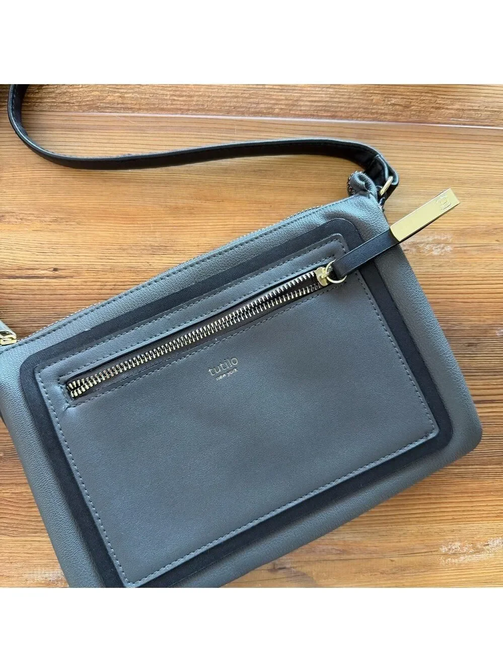 Tutilo Charcoal Crossbody Bag Purse #2512136